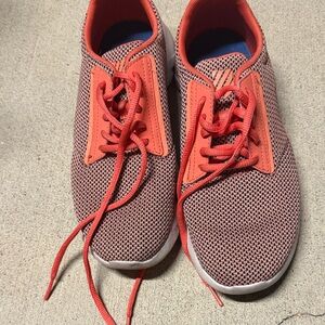 K-Swiss Red and Black Athletic Shoes